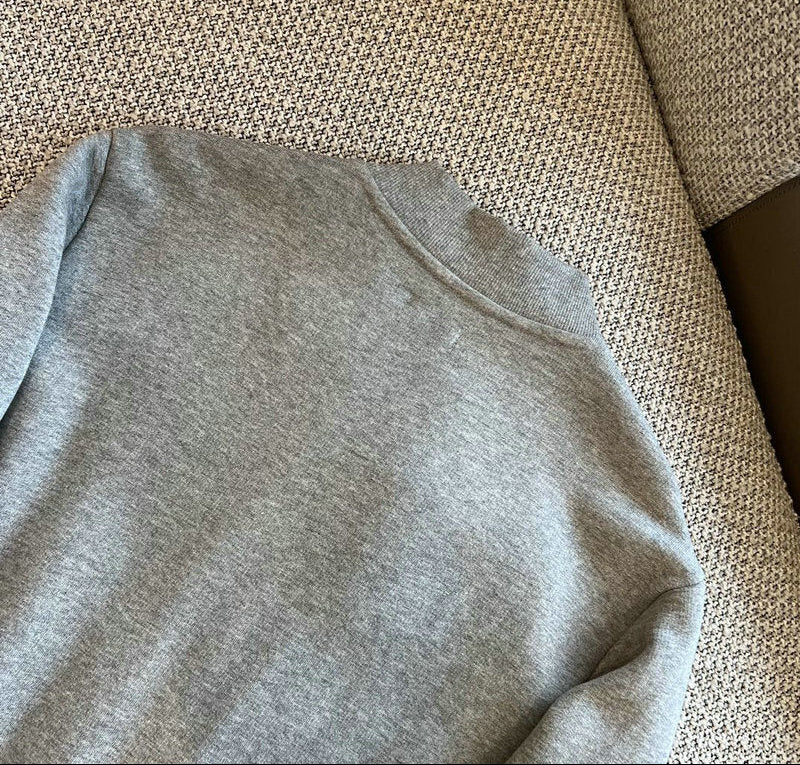 ZIP-UP CROPPED SWEATSHIRT