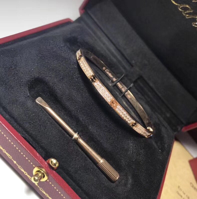 CRYSTAL-ACCENT SLIM HINGED BANGLE BRACELETS SET