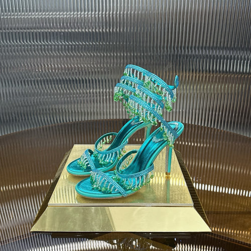 AQUA CASCADE HEELS