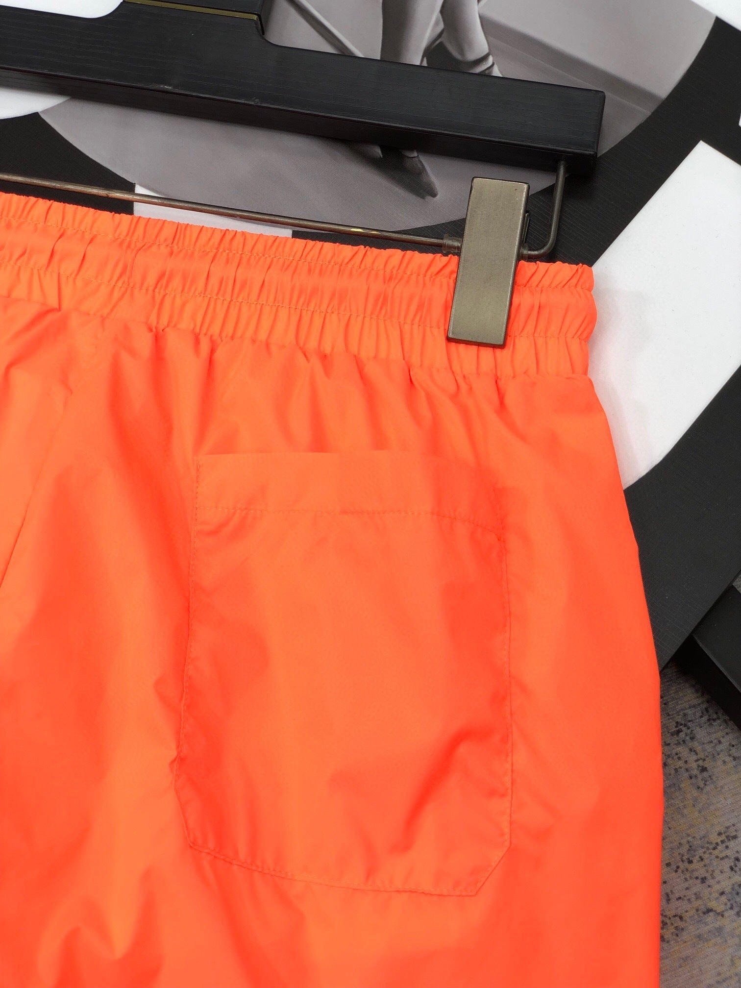 SPORT LOGO SWIM SHORTS – ORANGE