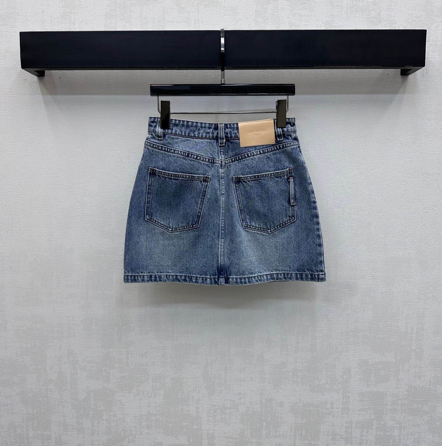 DENIM SET WITH EMBROIDERED DETAILS – JACKET & MINI SKIRT