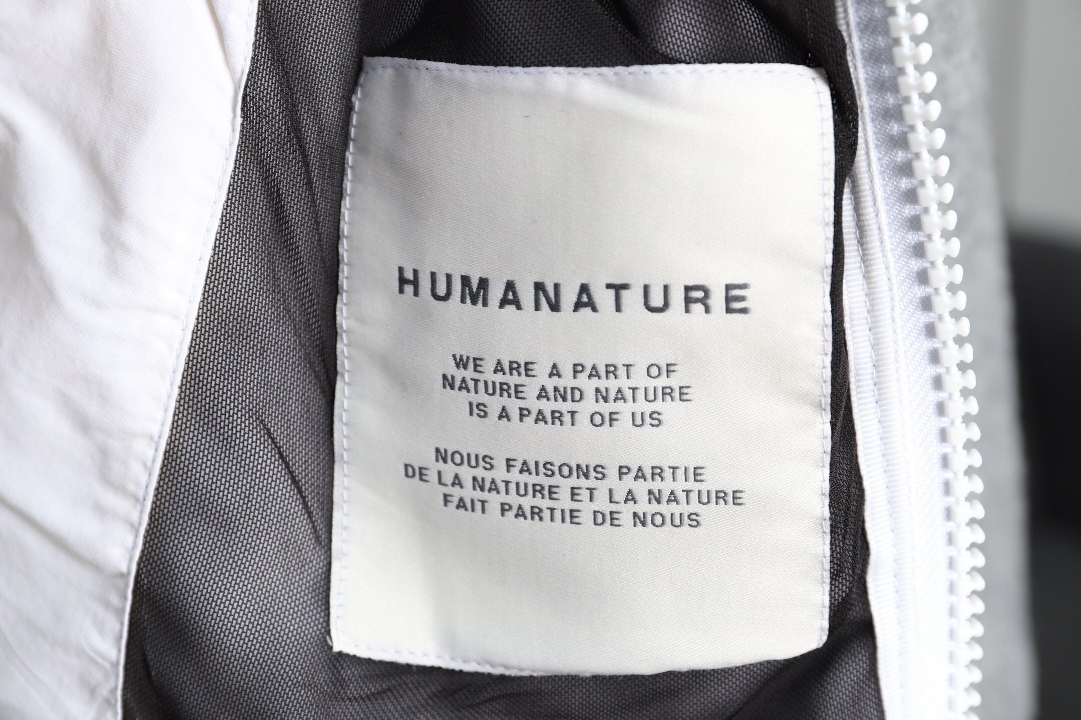 MEN’S GREY ZIP-UP WOOL BLEND JACKET