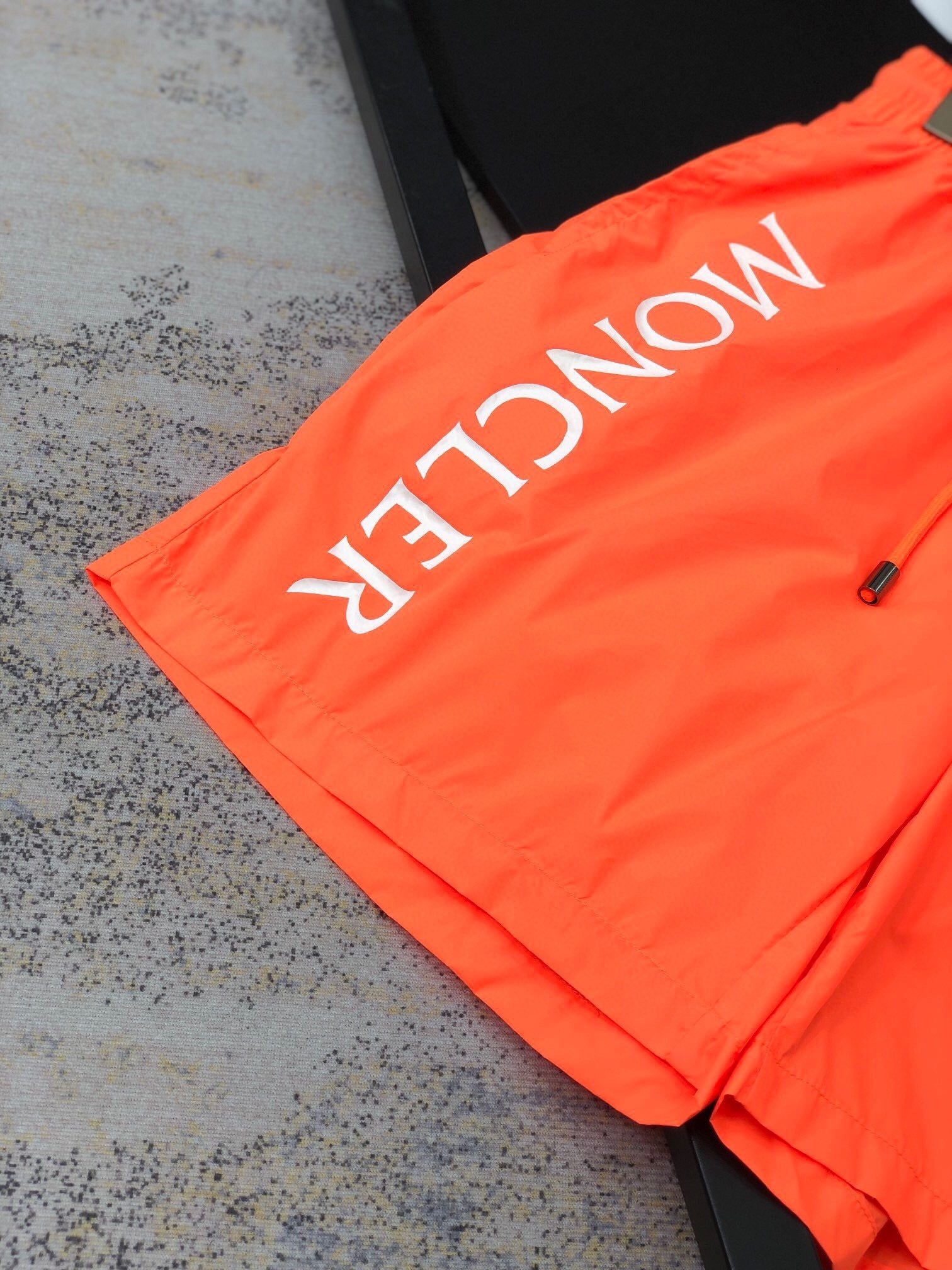 SPORT LOGO SWIM SHORTS – ORANGE