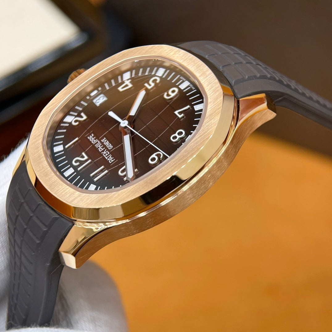 SPORT LUXURY BROWN DIAL WATCH