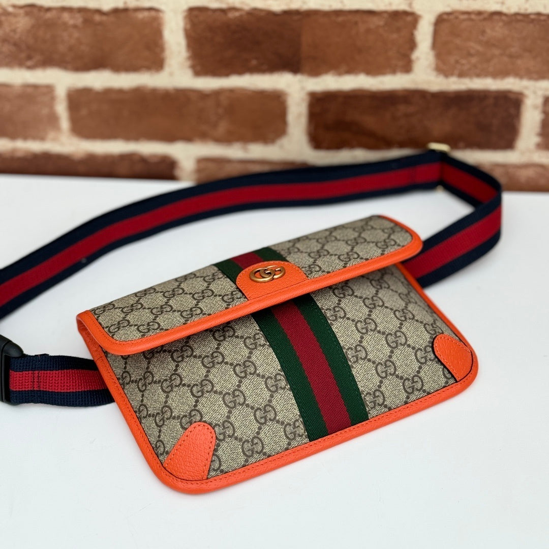 STRIPE MINI BELT BAG – ORANGE EDITION