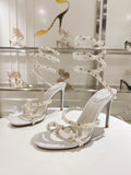 IVORY PEARL HEELS