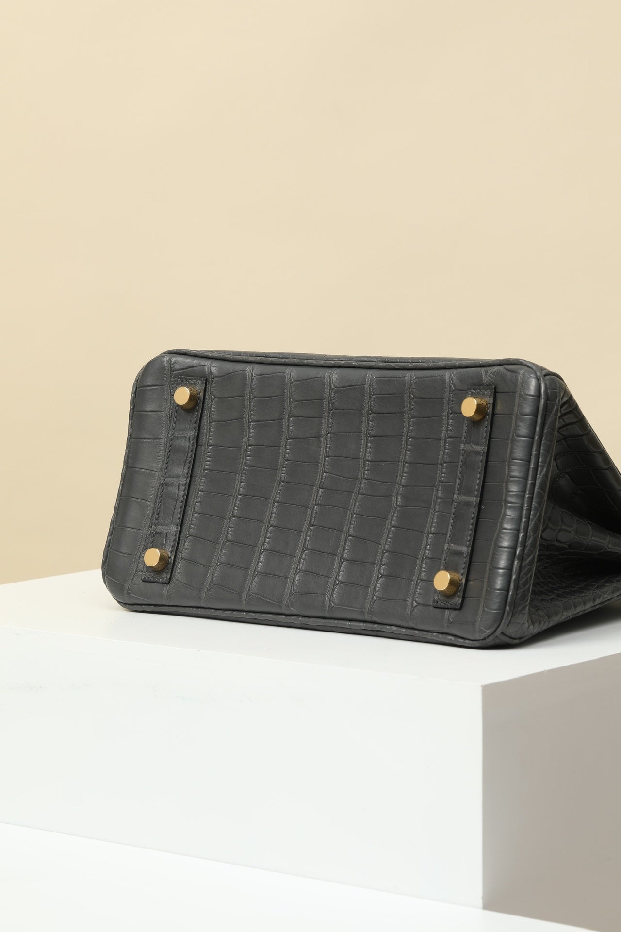 BLACK CROC BIRKIN