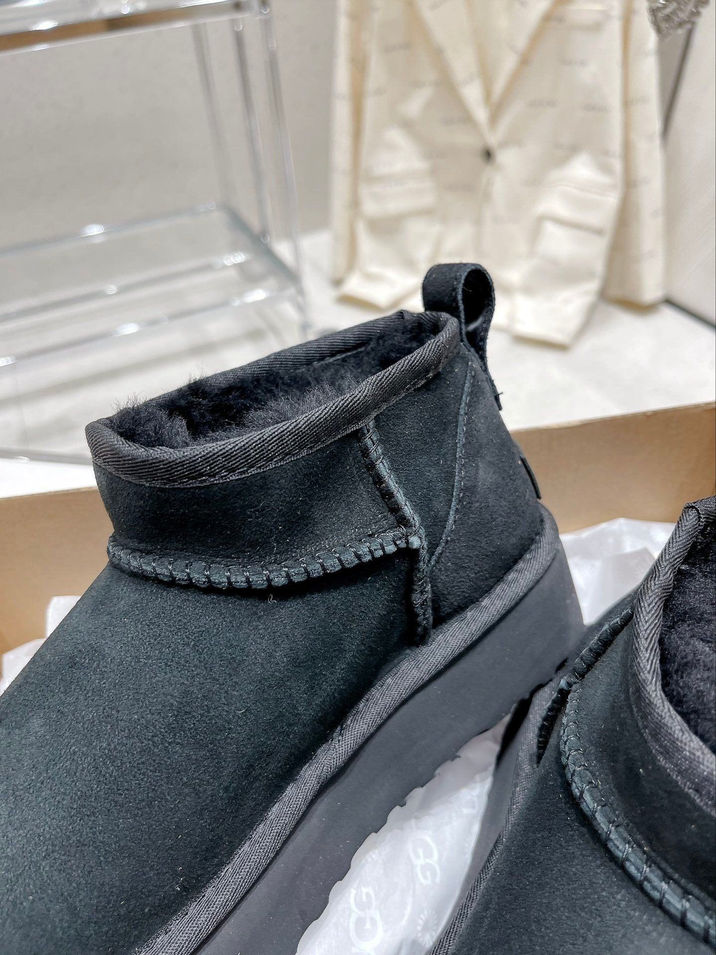 PLATFORM ANKLE BOOTS