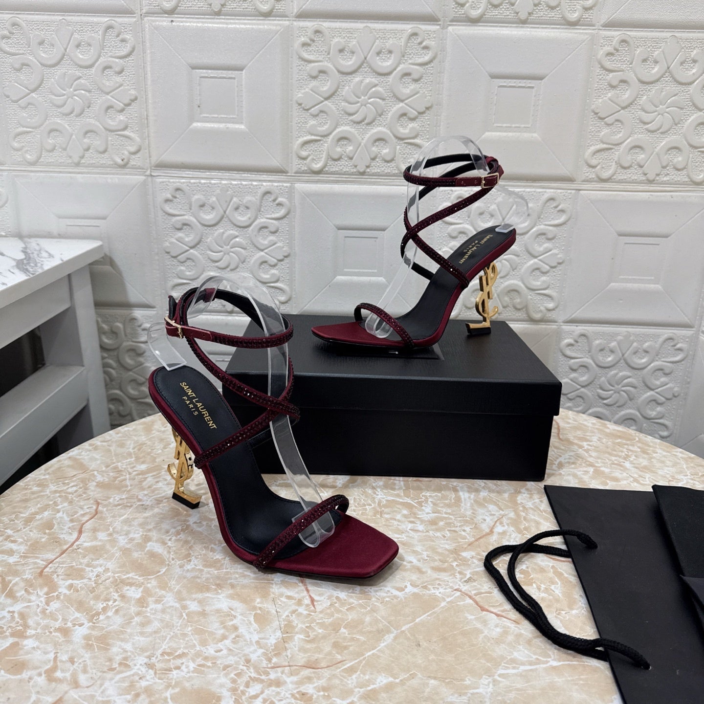 LUXURY STRAPPY HEEL SANDALS