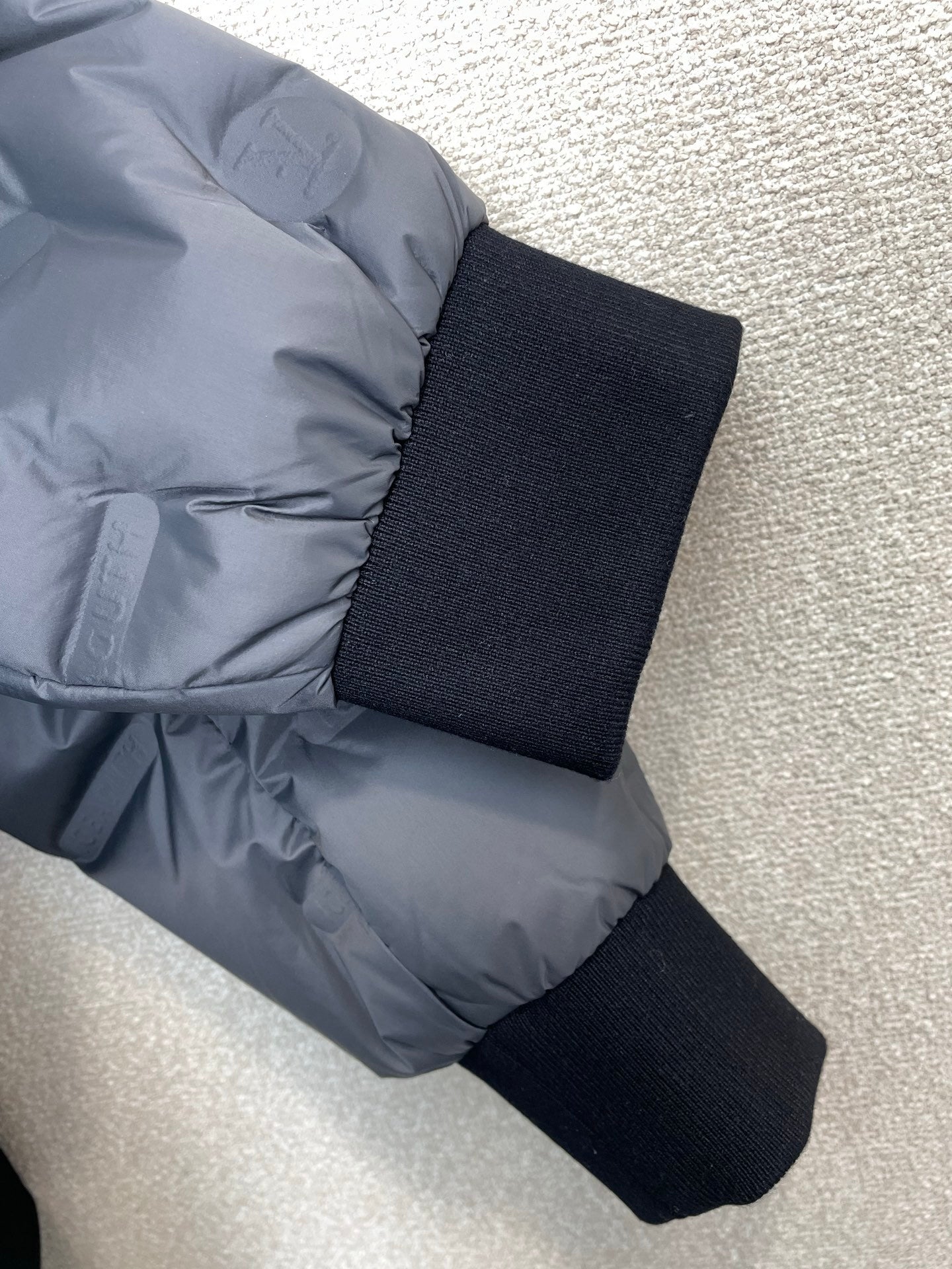 QUILTED PUFFER JACKET WITH STAND COLLAR