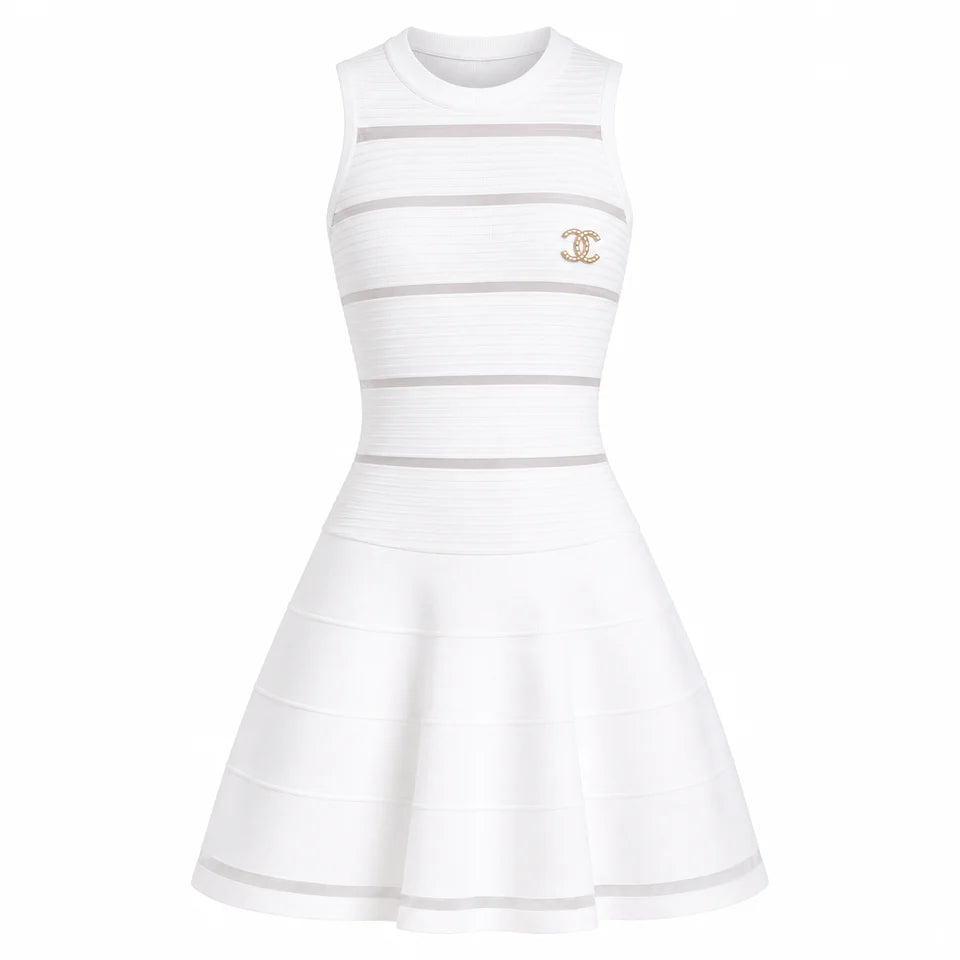 KNIT MINI DRESS