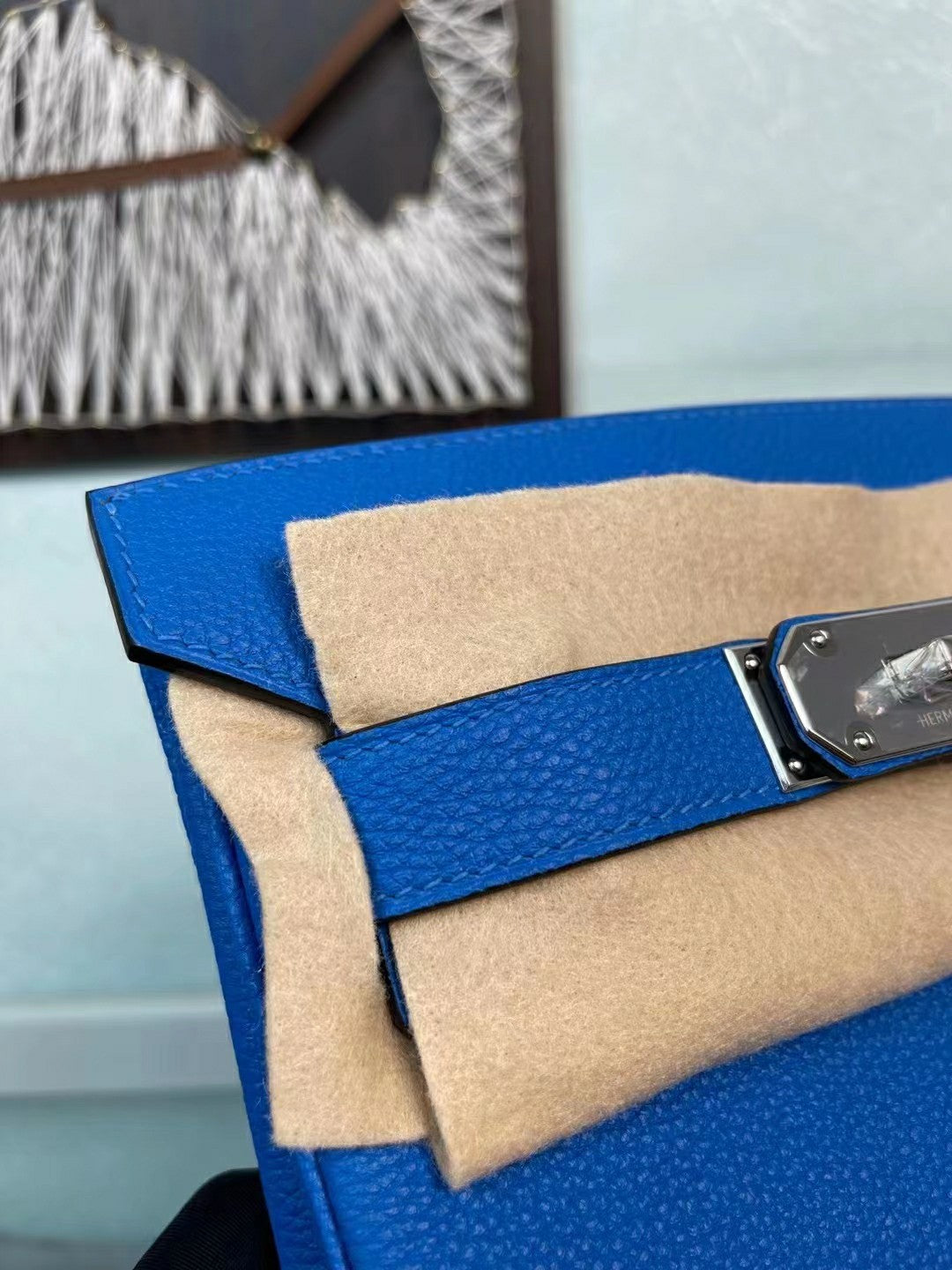 BLUE KELLY CROSSBODY