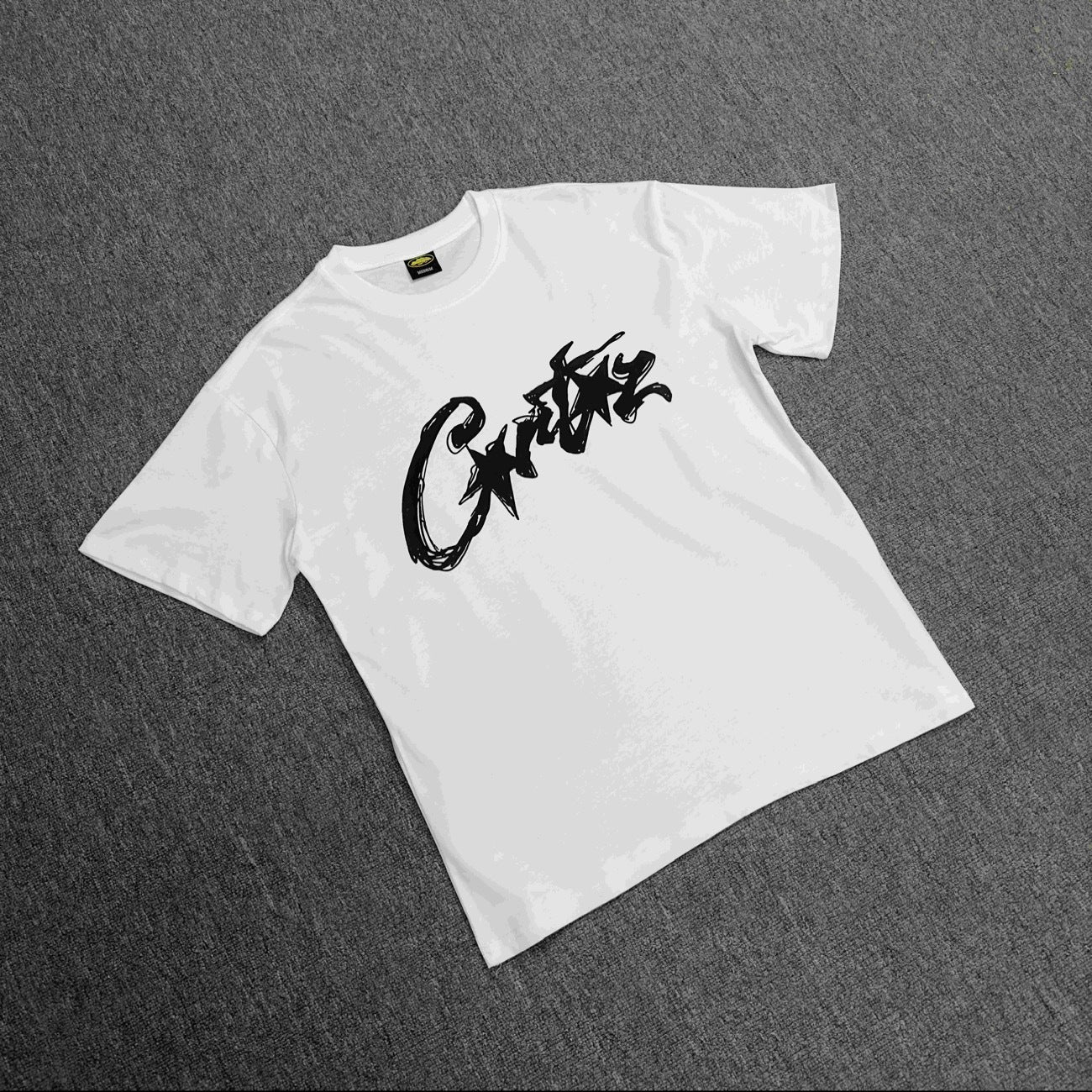 SCRIPT GRAPHIC COTTON T-SHIRT