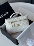 CLASSIC QUILTED MINI VANITY STORAGE BAG