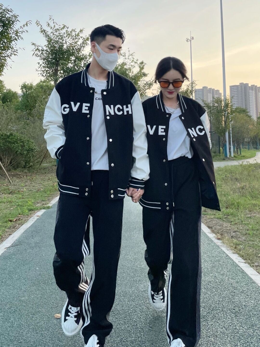 UNISEX VARSITY JACKET & TRACK PANTS SET