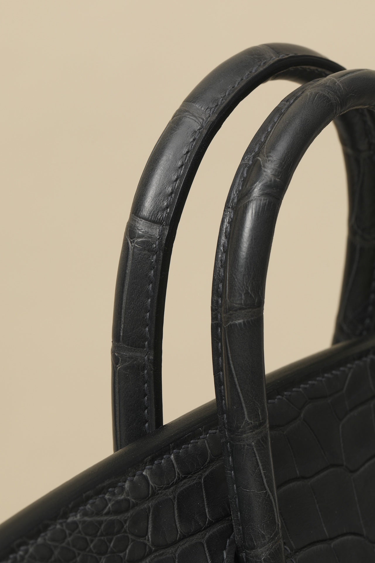 BLACK CROC BIRKIN