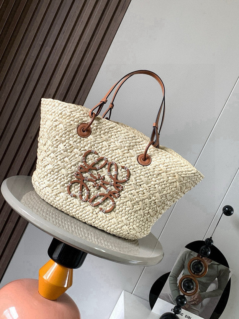 WOVEN ANAGRAM TOTE
