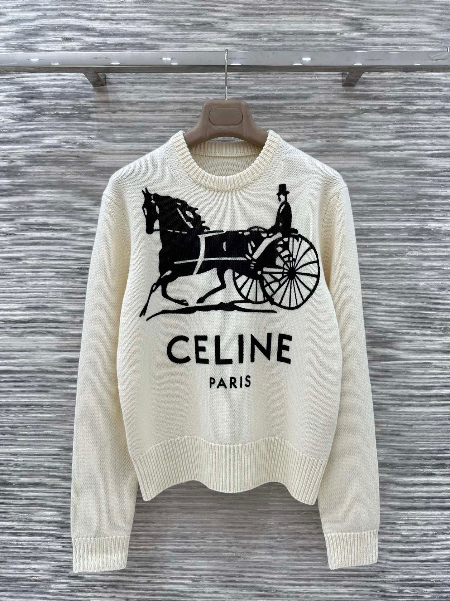 GRAPHIC KNIT SWEATER