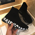 LOGO SOLE SOCK TRAINER SNEAKERS