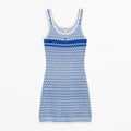 WAVE KNIT MINI DRESS