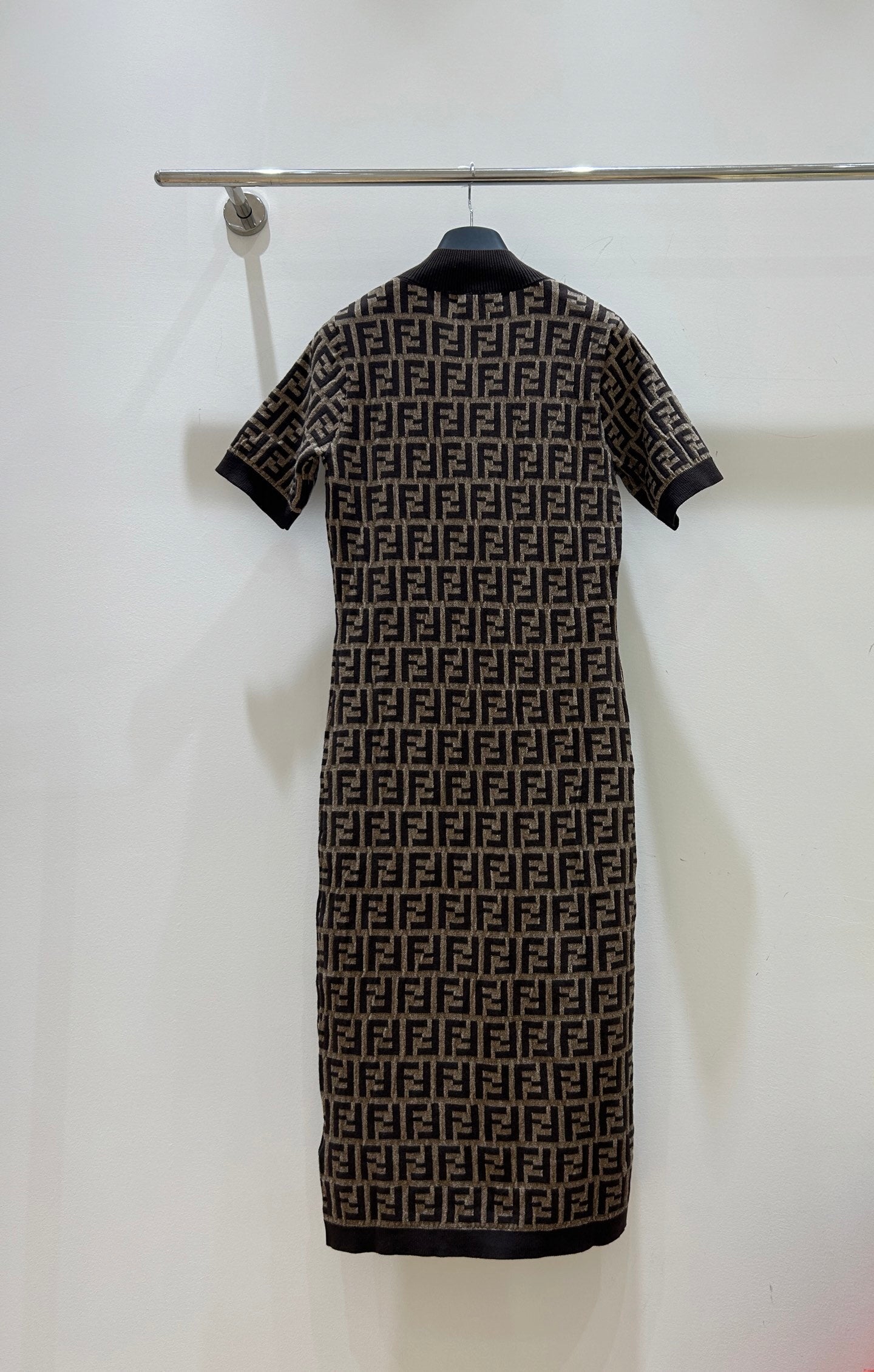MONOGRAM KNIT MIDI DRESS