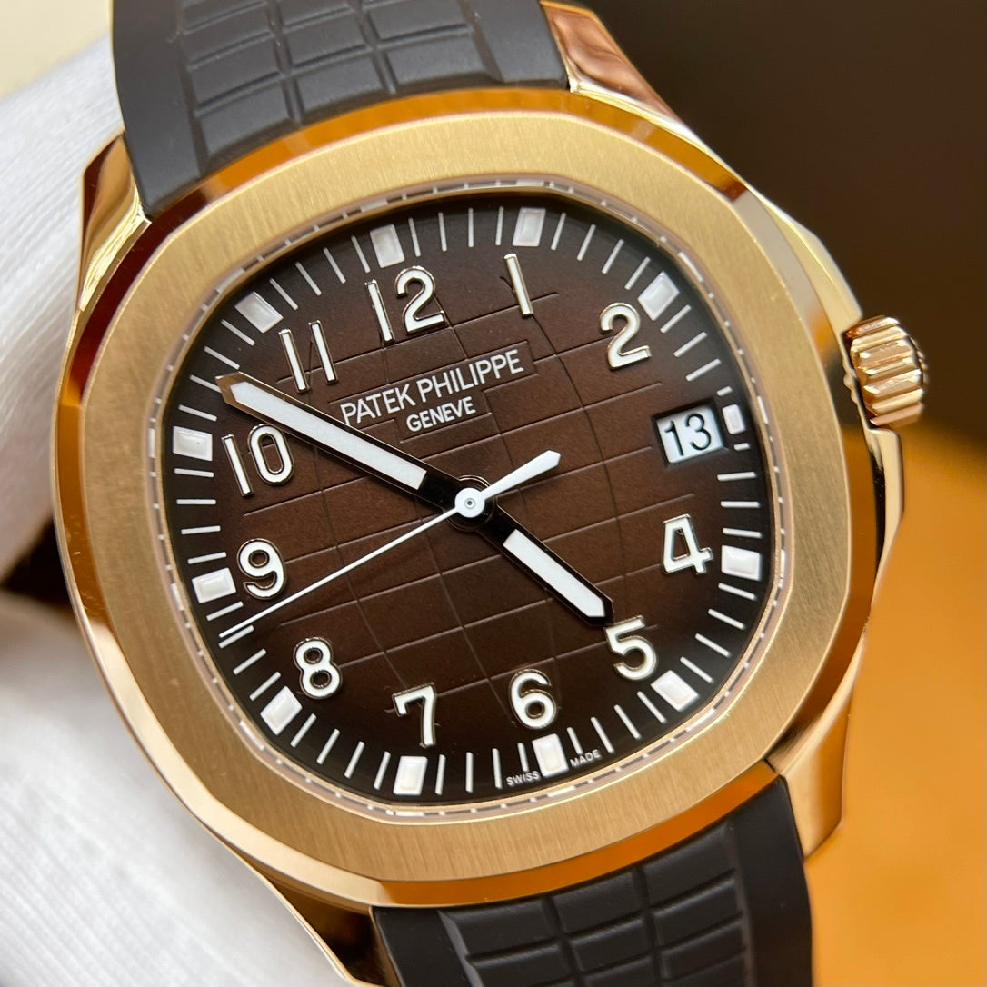 SPORT LUXURY BROWN DIAL WATCH