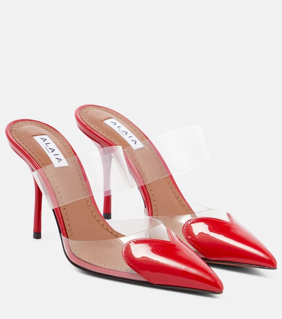 LUXE POINTED MULES