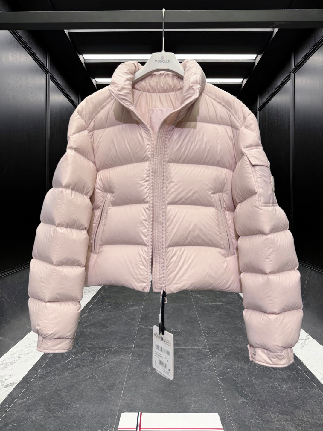 LUXURY QUILTED PUFFER DOWN JACKET