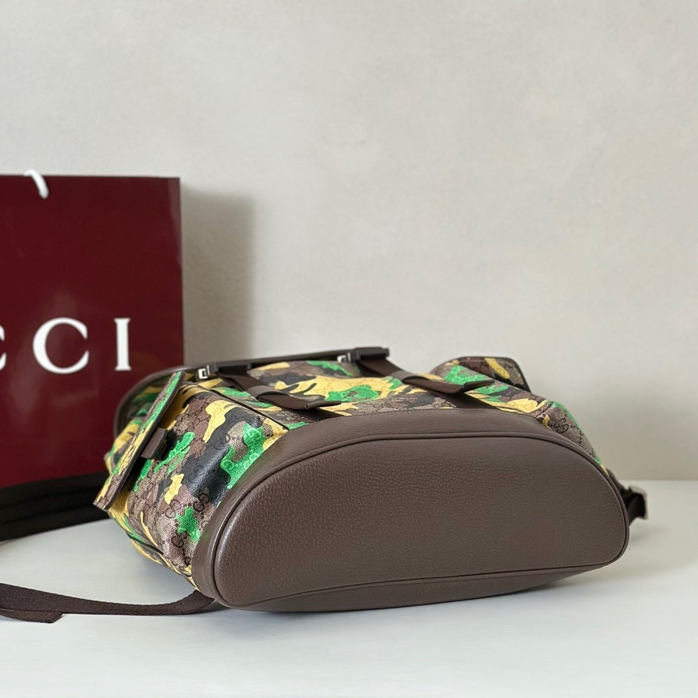 CAMOUFLAGE CANVAS BACKPACK