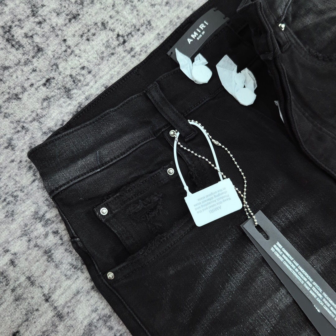 SNAKE GRAPHIC DISTRESSED SKINNY JEANS