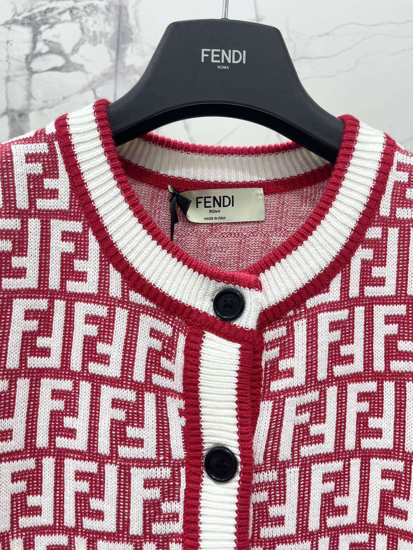 PATTERN KNIT CARDIGAN