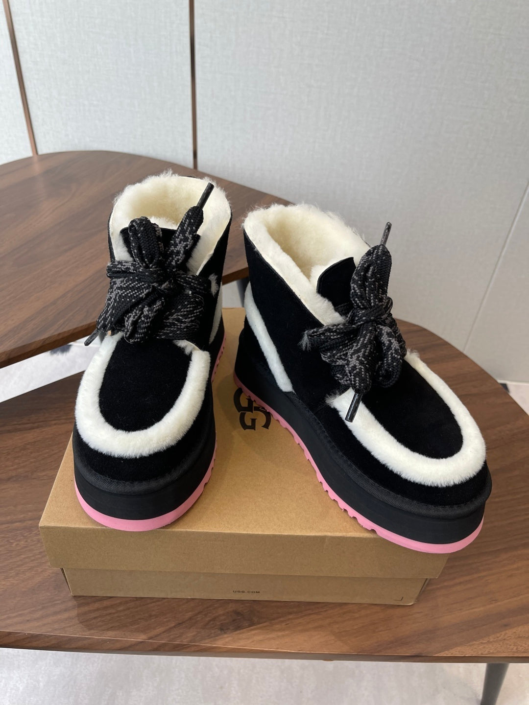 PLATFORM ANKLE BOOTS