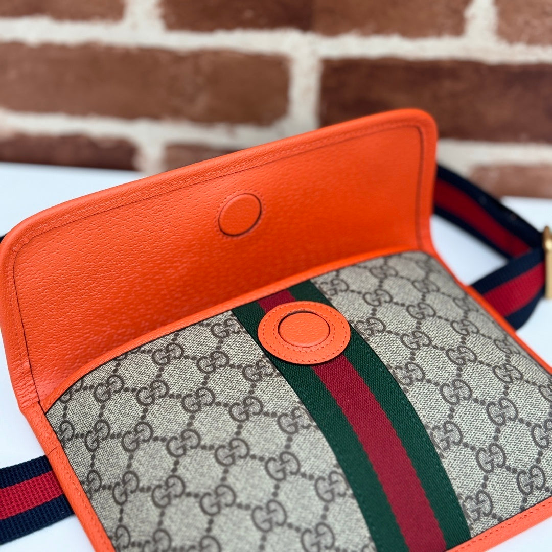 STRIPE MINI BELT BAG – ORANGE EDITION