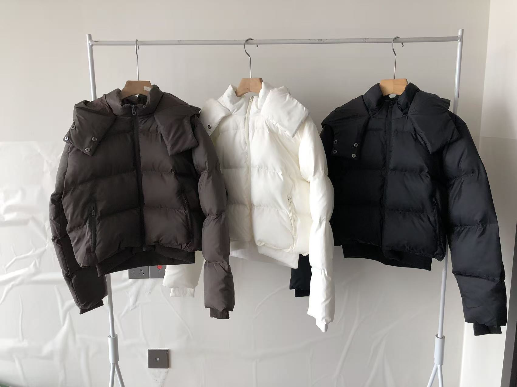 PUFFER HOODED JACKET