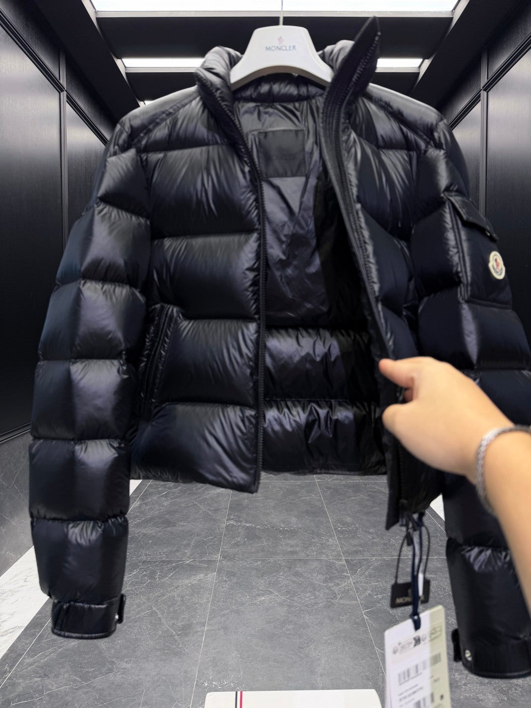 LUXURY QUILTED PUFFER DOWN JACKET