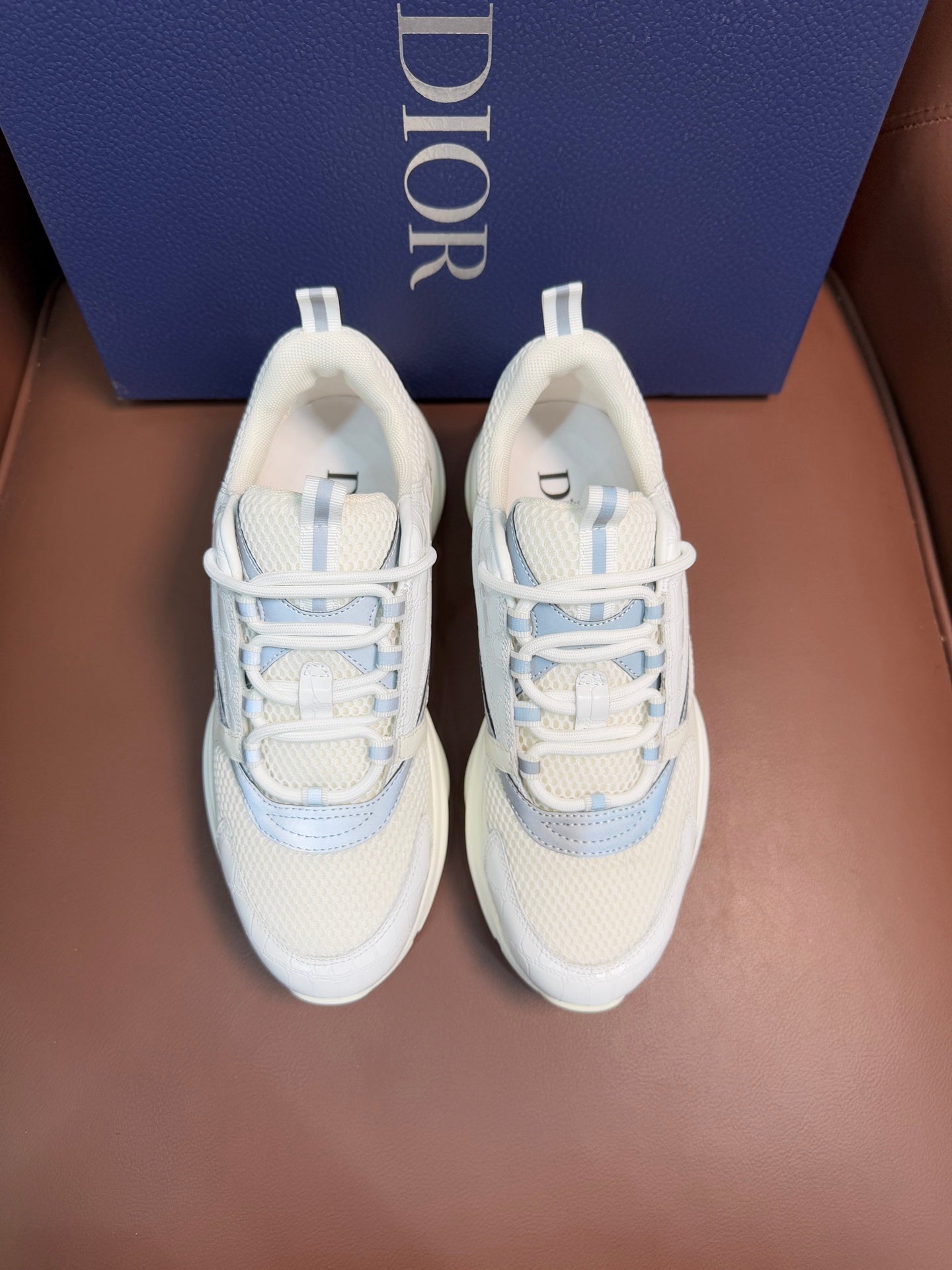 WHITE & SILVER CHUNKY DESIGNER SNEAKERS