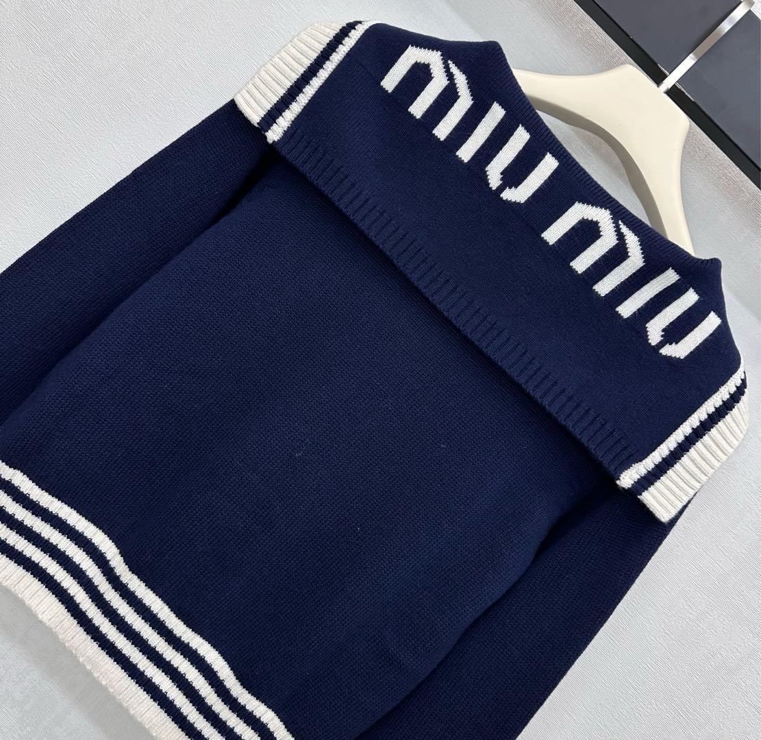 SAILOR STYLE KNIT CARDIGAN