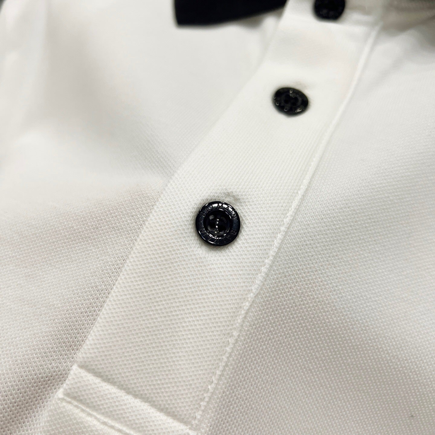 LOGO TAPE TRIM POLO SHIRT