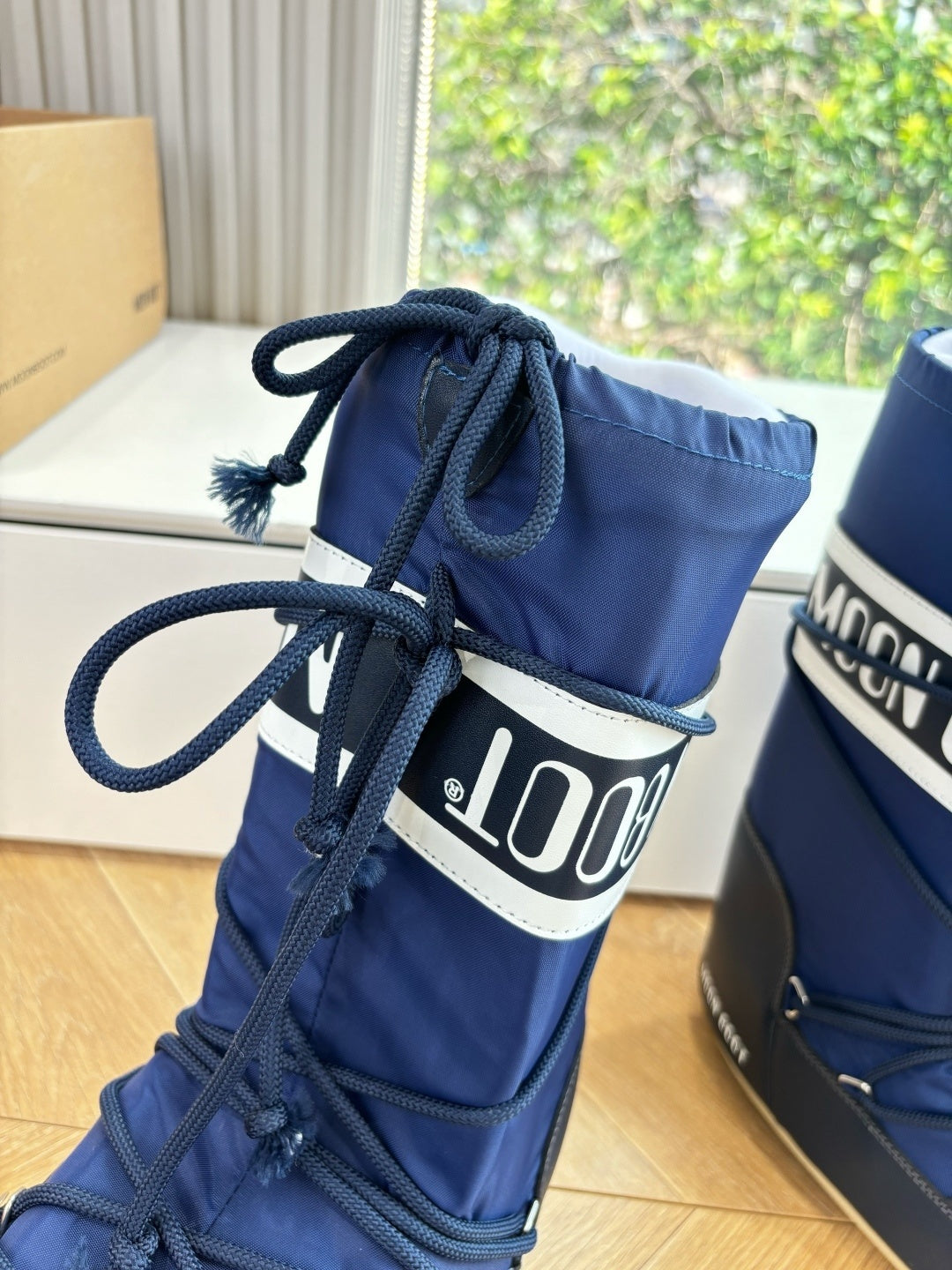 NAVY BLUE INSULATED WINTER BOOTS