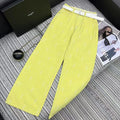 HIGH-WAIST WIDE LEG SUMMER TROUSERS