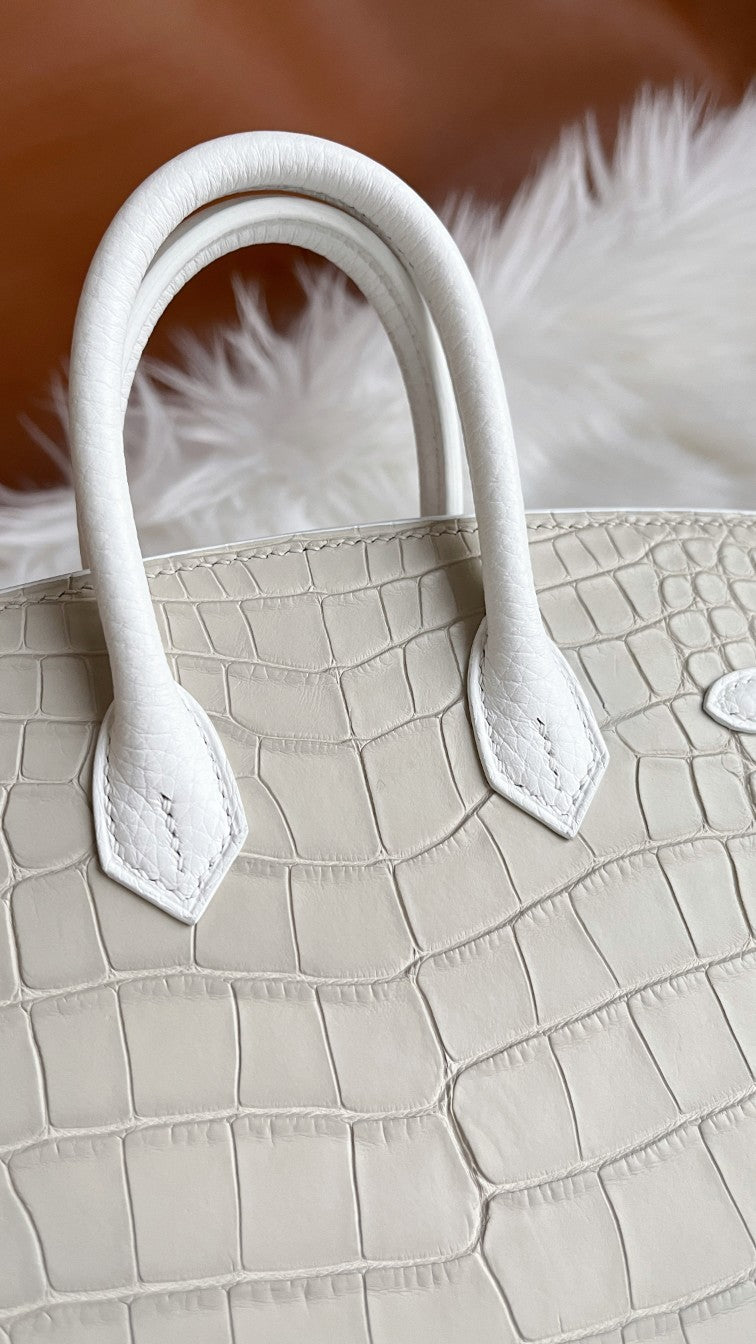 LIMITED EDITION ARCHITECTURAL BIRKIN STYLE HANDBAG WITH WINDOW DETAILING