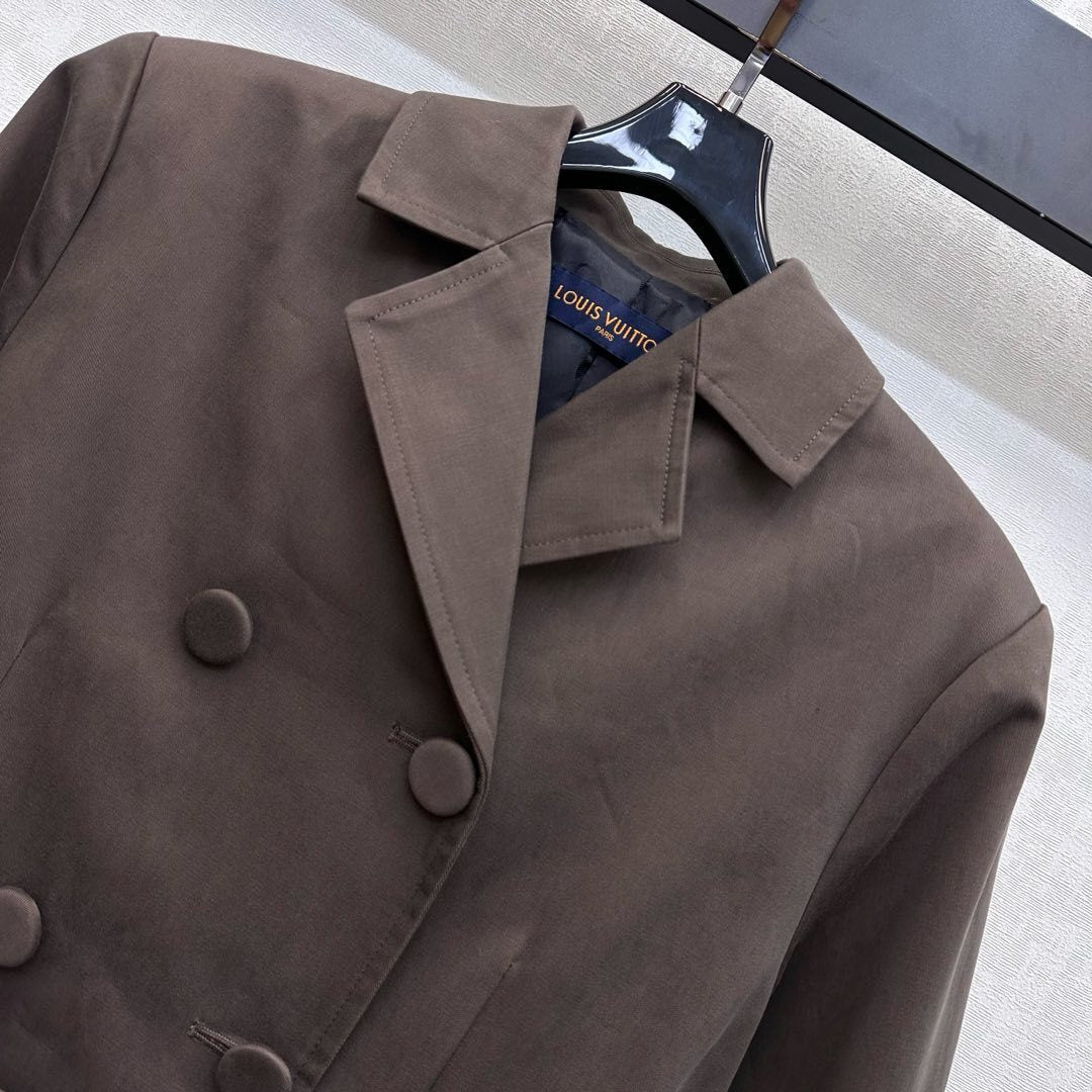 TAILORED BELTED BLAZER & MINI SKIRT SET