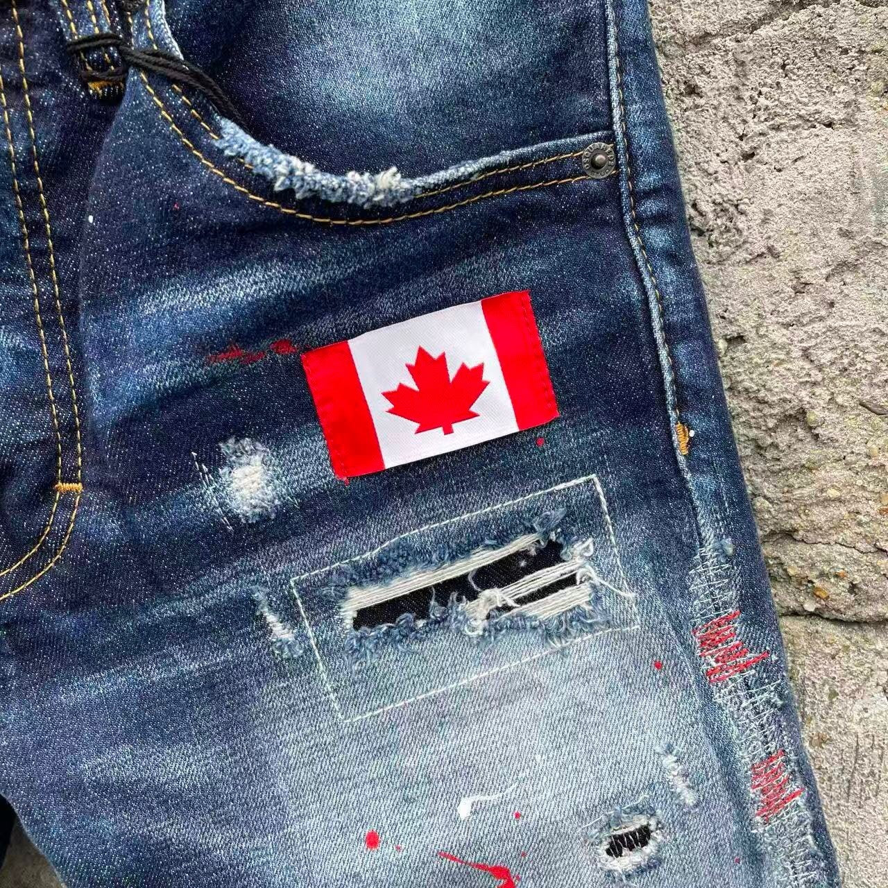 DISTRESSED PATCH DENIM SHORTS