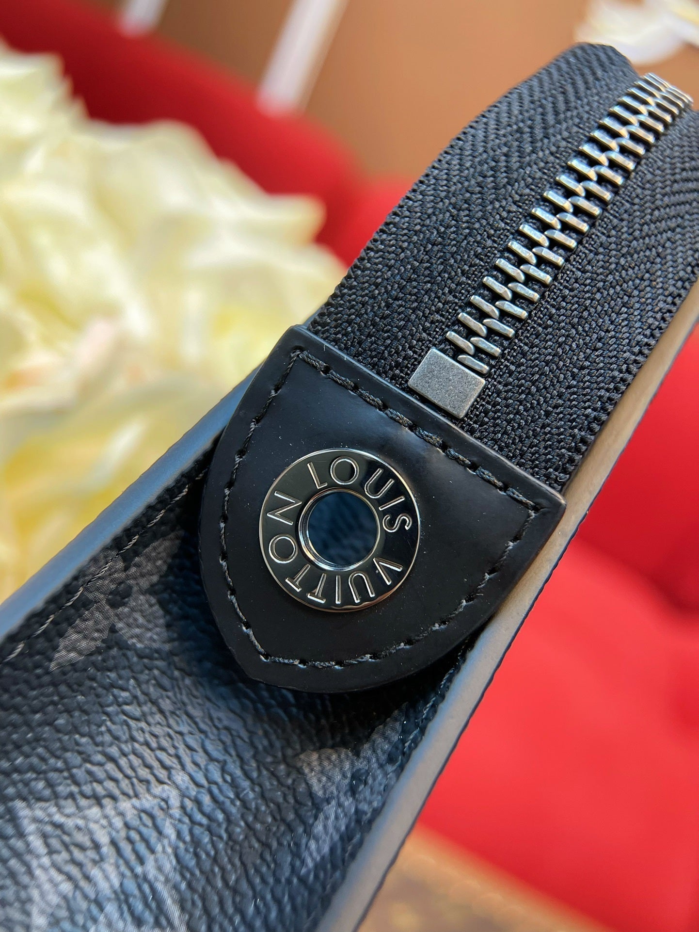 MONOGRAM ECLIPSE ZIP POUCH CLUTCH