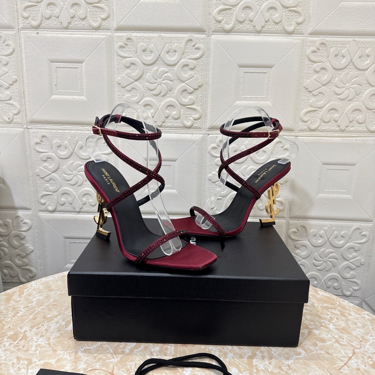 LUXURY STRAPPY HEEL SANDALS