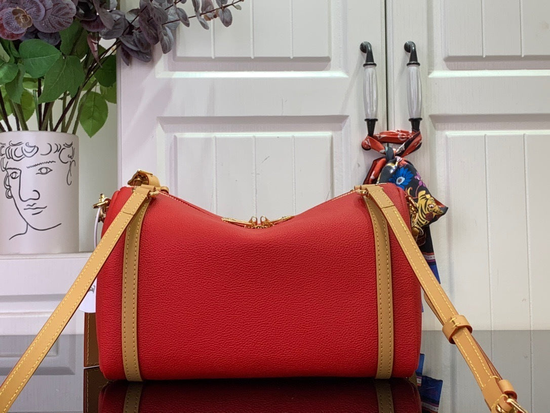 SOFT CYLINDER CROSSBODY BAG