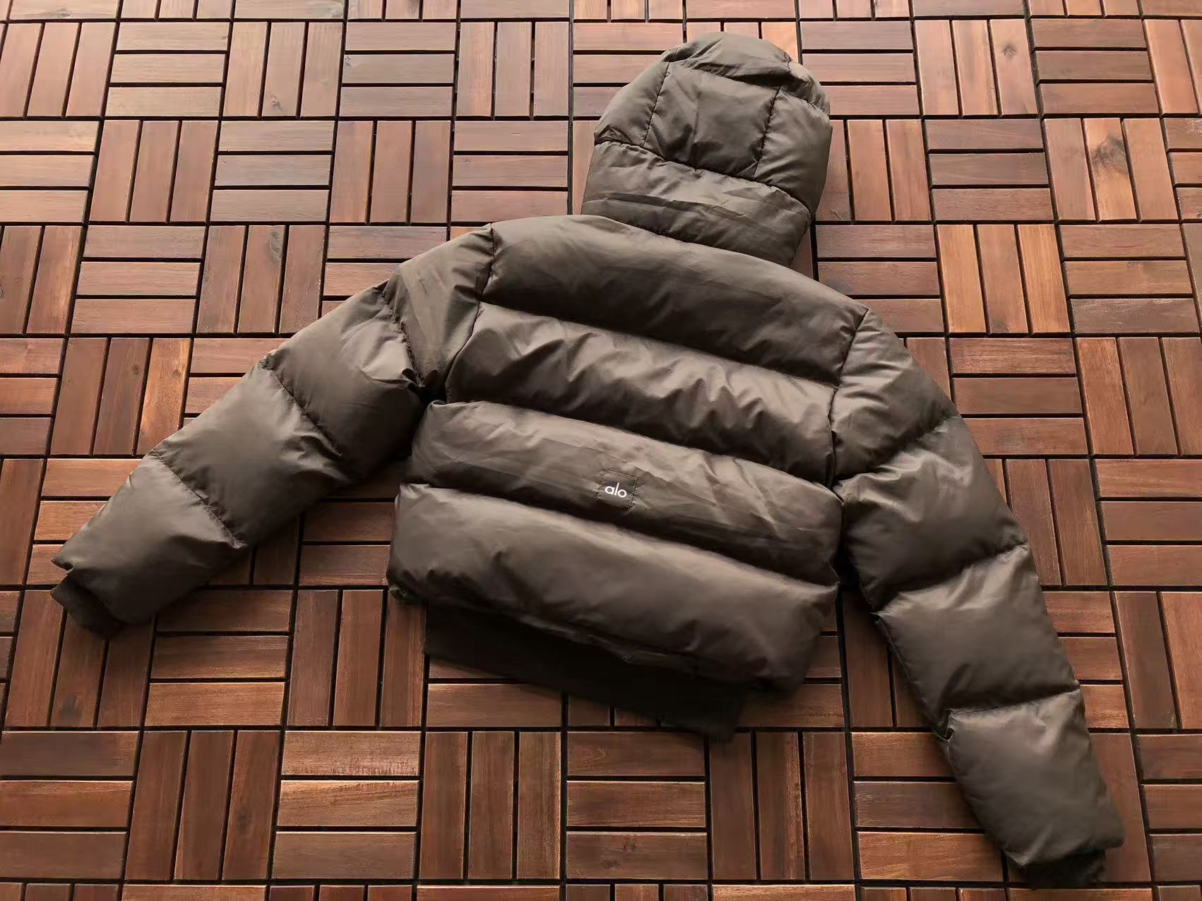 PUFFER HOODED JACKET