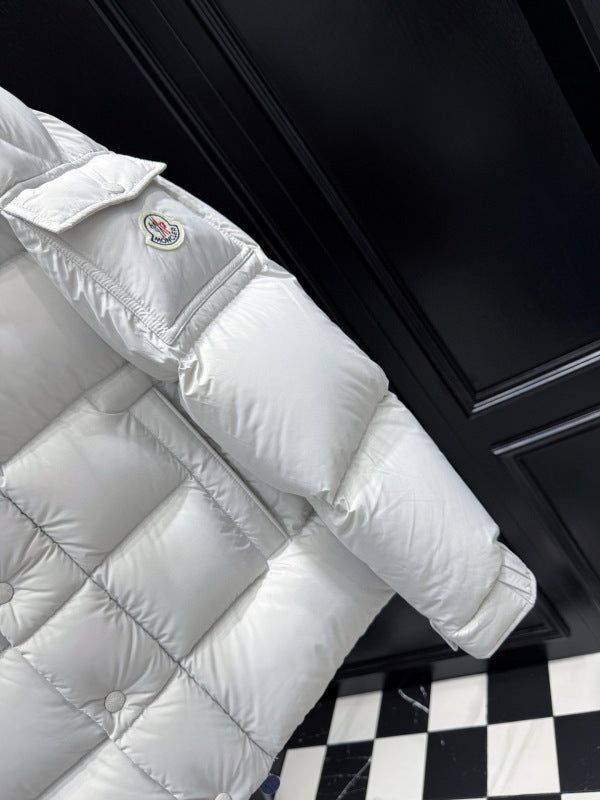HOODED PUFFER DOWN JACKET
