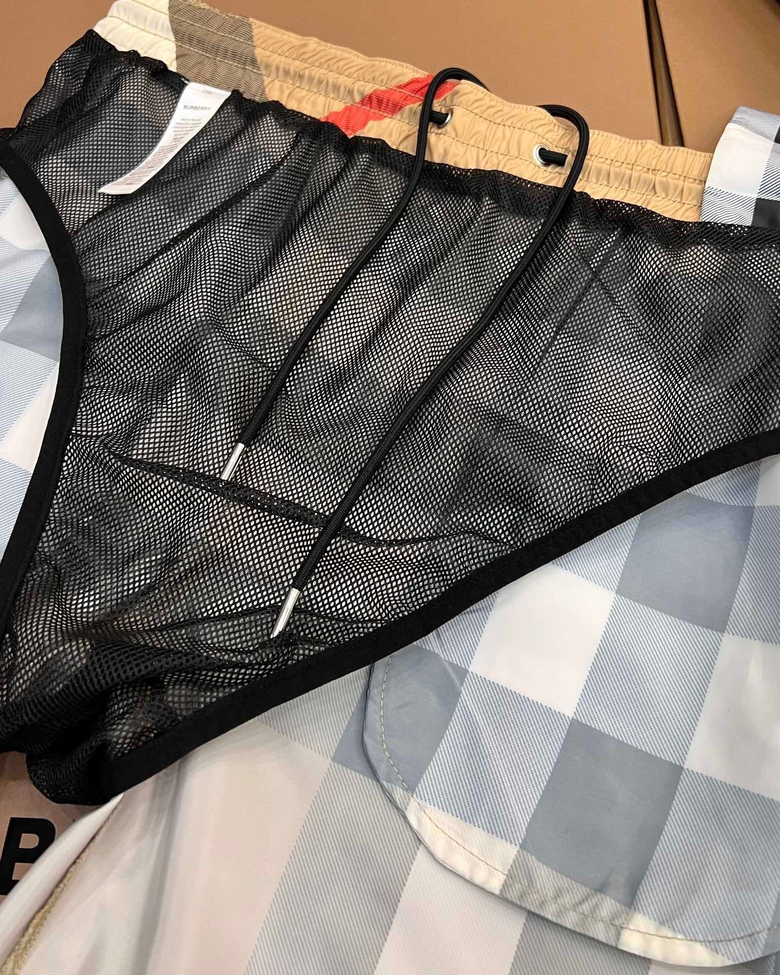 CLASSIC CHECK SWIM SHORTS