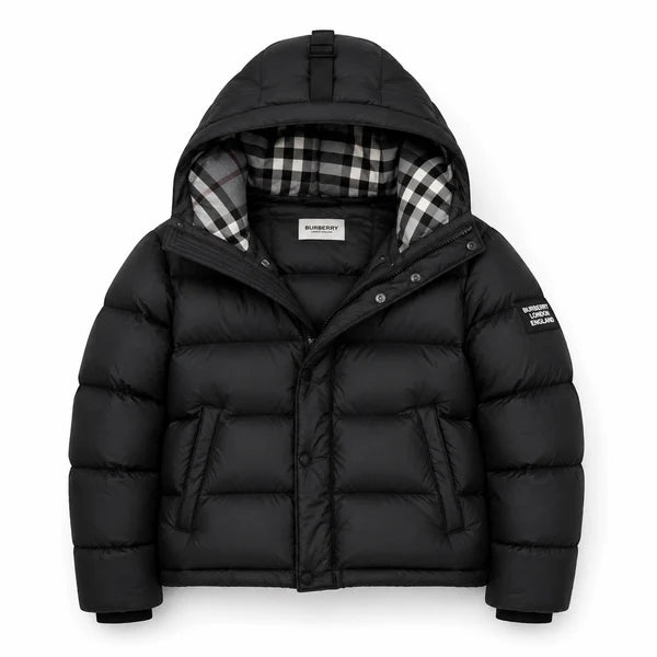 HOODED QUILTED JACKET